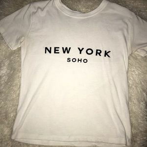 brandy melville New York shirt